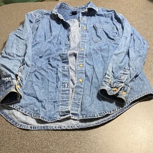 Eddie Buer woman’s denim jacket size medium